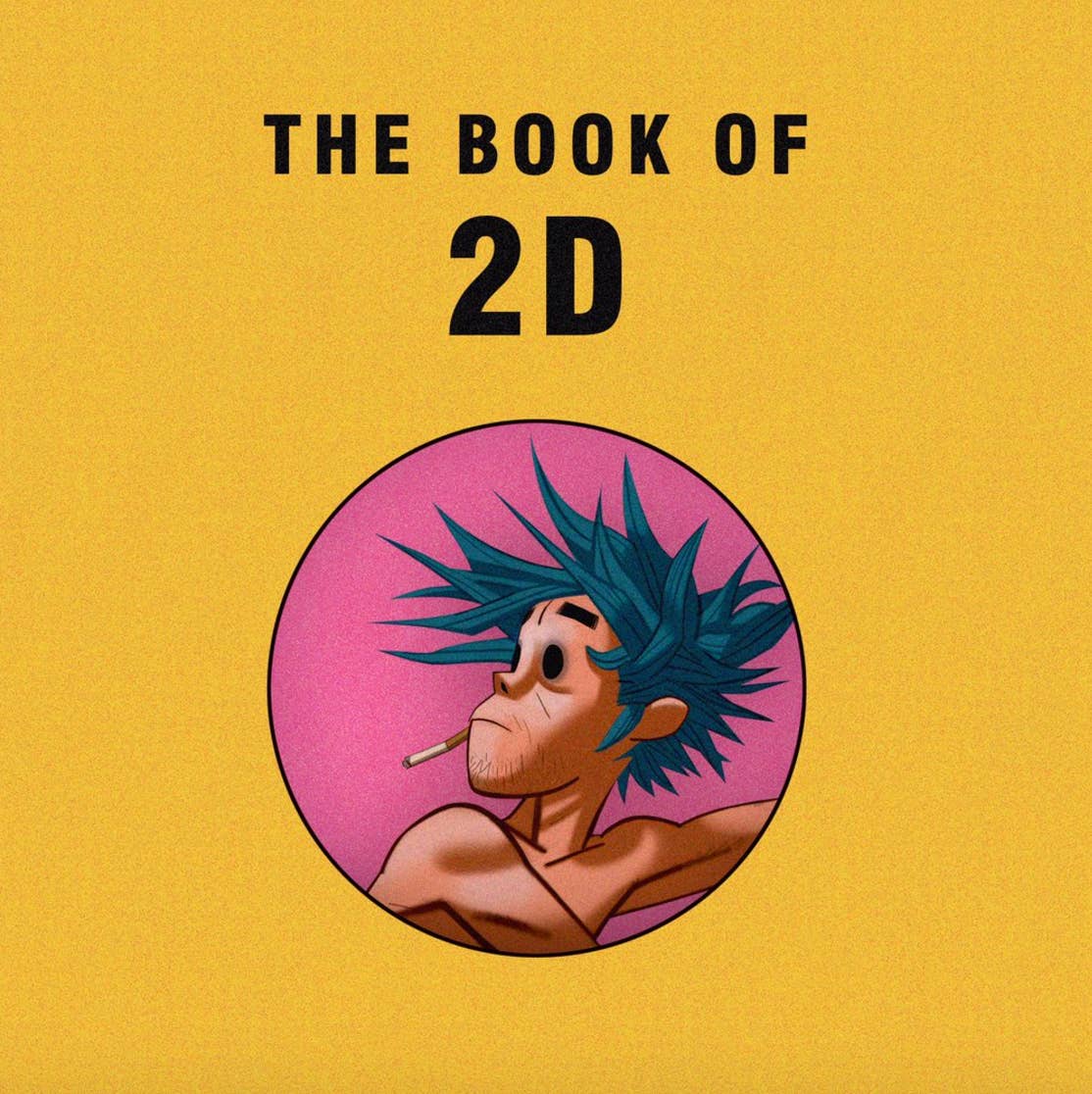 gorillaz book of 2d