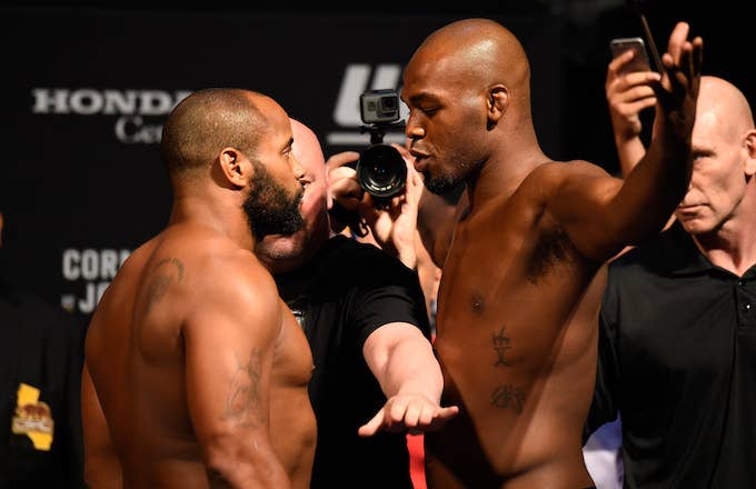 Daniel Cormier and Jon Jones.