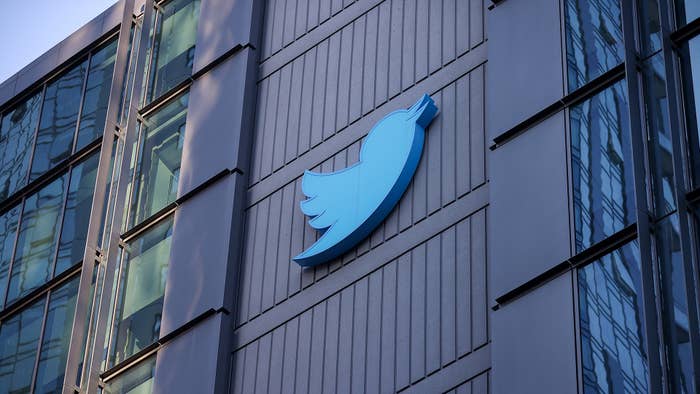 Twitter headquarters is seen in San Francisco, California