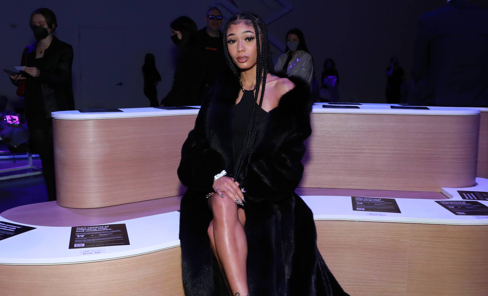 Coi Leray attends Hardware LDN during New York Fashion Week