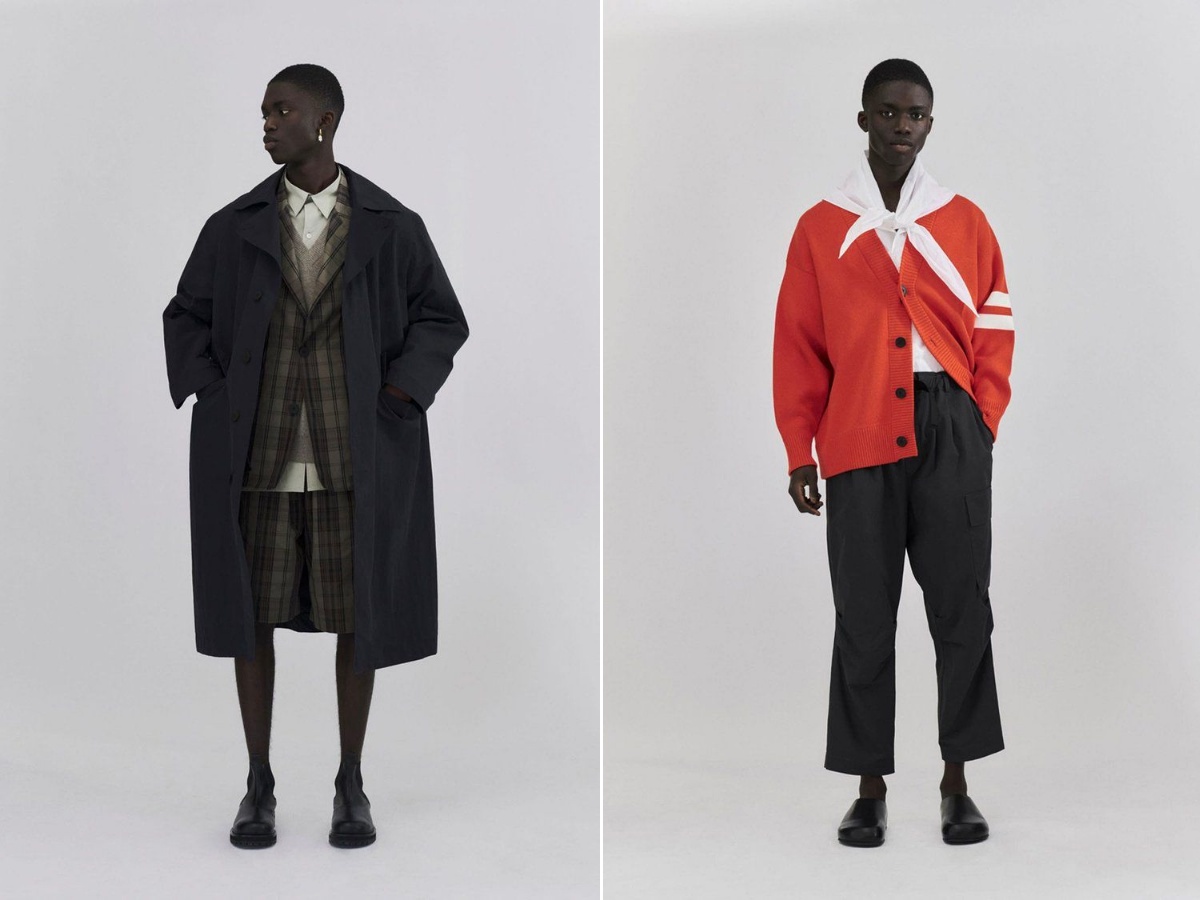 Studio Nicholson's SS22 Collection Delivers Classic Silhouettes