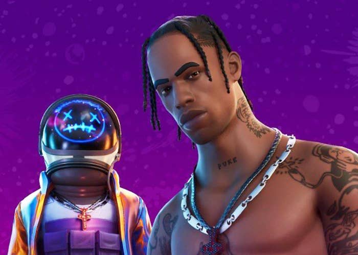 Travis Scott Fortnite Concert