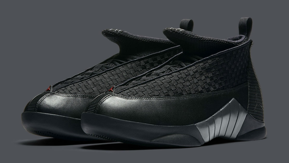 Jordan 15 store black and white