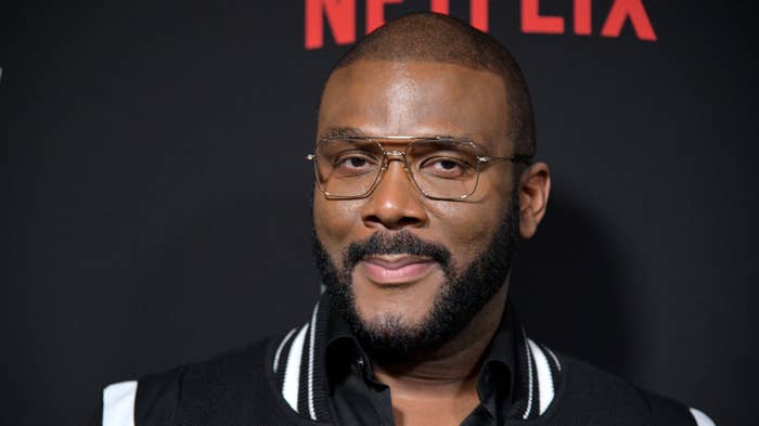 Tyler Perry attends Tyler Perry&#x27;s &quot;A Fall From Grace&quot; New York premiere.