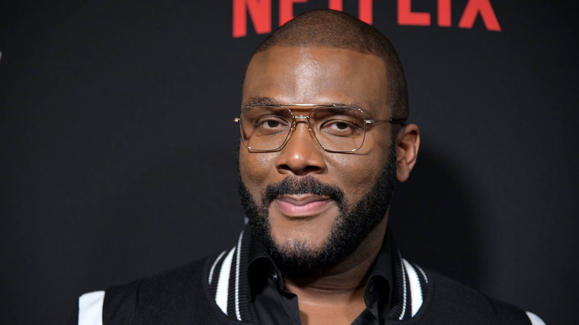 Tyler Perry attends Tyler Perry's "A Fall From Grace" New York premiere.