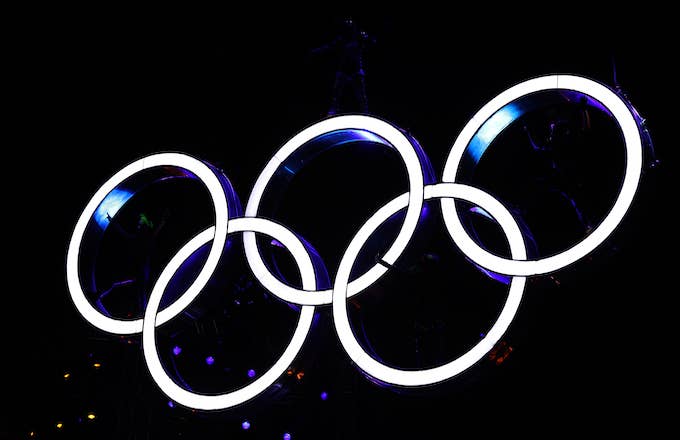 Olympic rings.