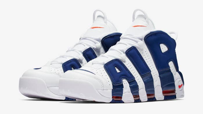 Nike Air More Uptempo Knicks 921948 101