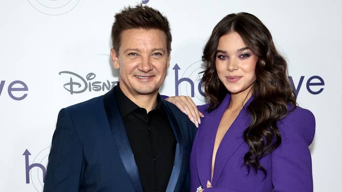 &#x27;Hawkeye&#x27; stars Jeremy Renner and Hailee Steinfeld