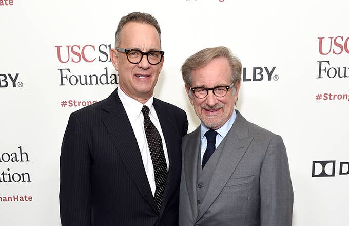 Tom Hanks and his pal Steven Spielberg