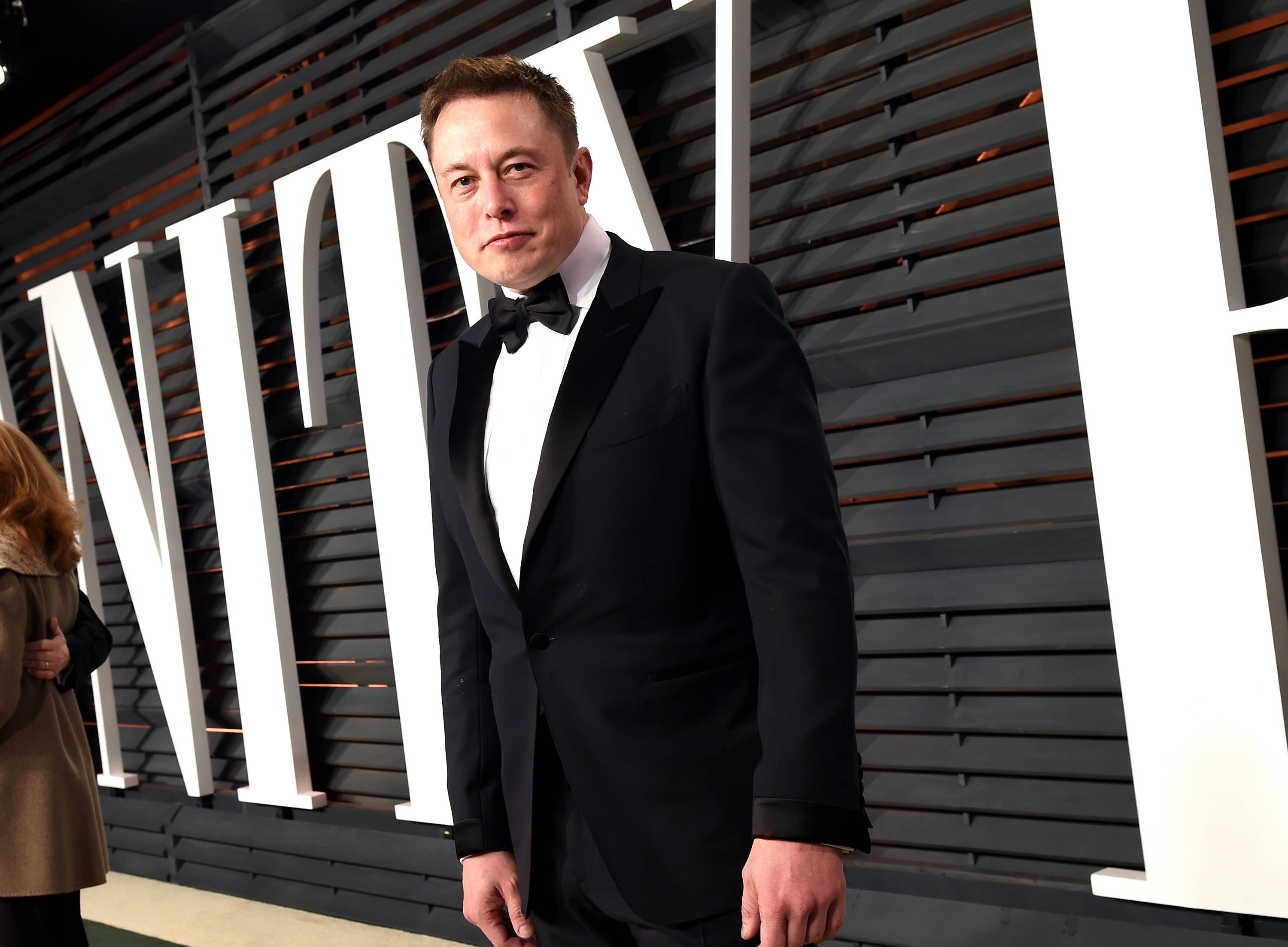 Elon Musk red carpet