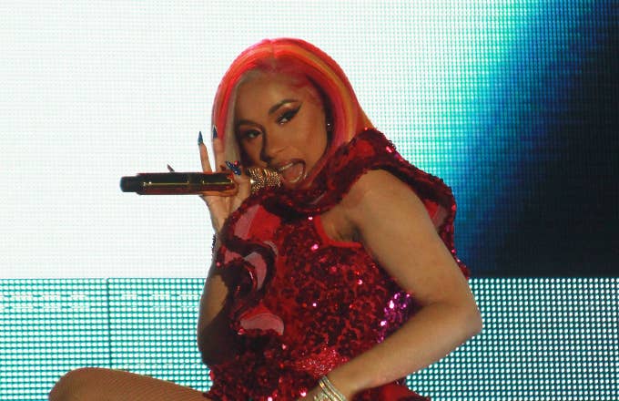 Cardi B performs as part of Electric Holiday Concert at Puerto Rico Convention Center
