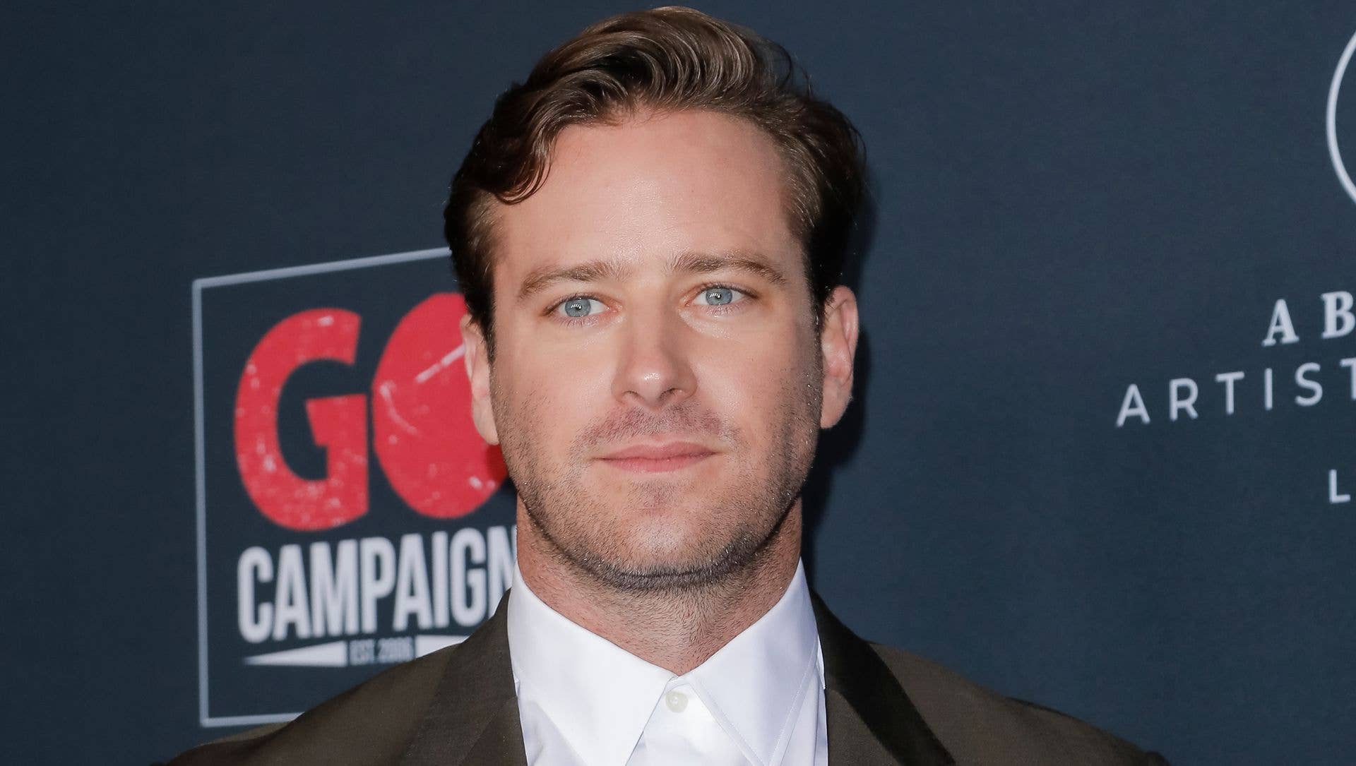 Armie Hammer photographed in 2019