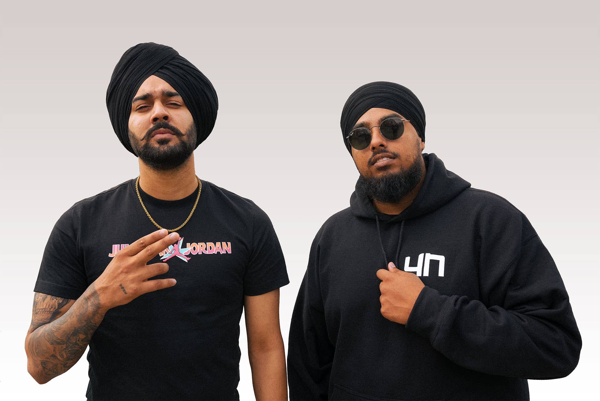 Canadian-Indian hip-hop artists Ikky and nSeeB