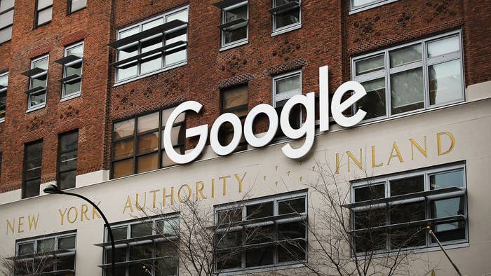 Google&#x27;s New York office is shown in lower Manhattan on March 5, 2018