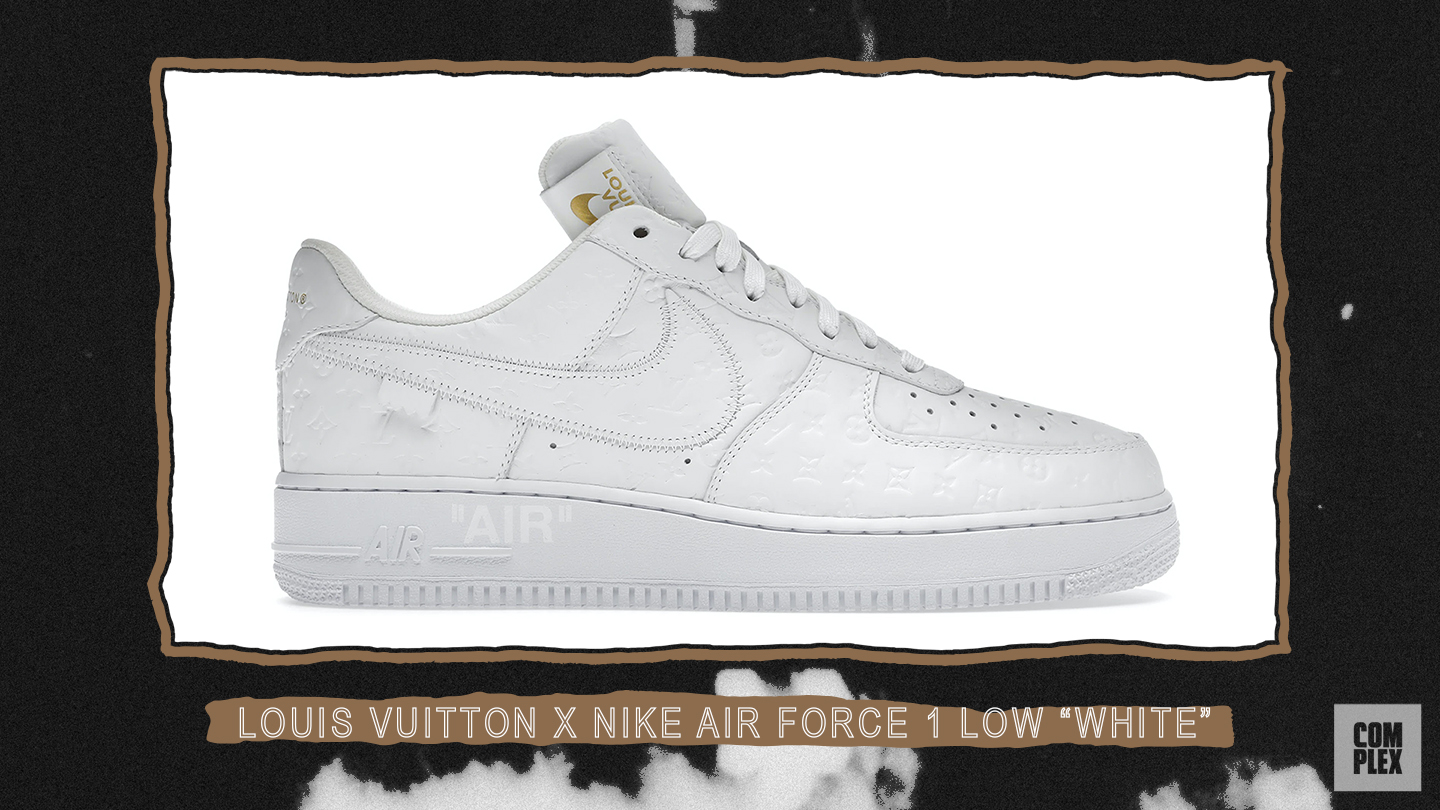 Virgil Abloh Nike x Louis Vuitton Air Force 1 Sneaker Auction Hits $25.3  Million - Bloomberg