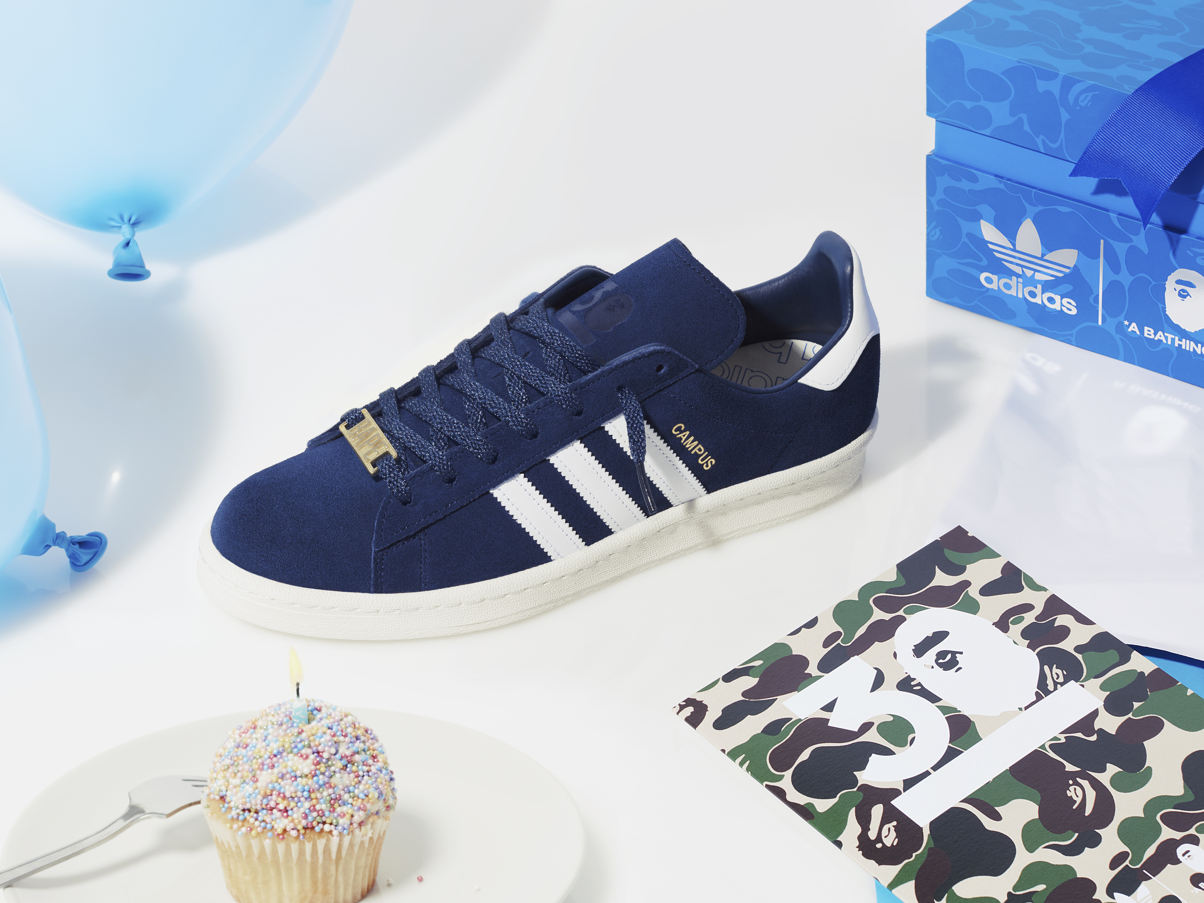 Adidas campus shoes navy on sale blue