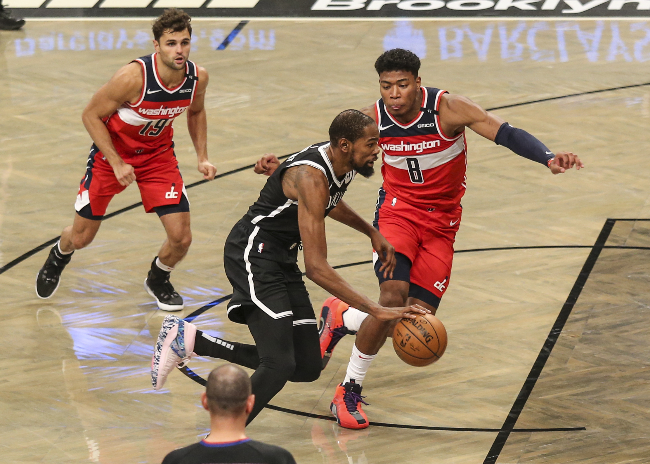 Kevin Durant Dribble Nets Wizards 2020