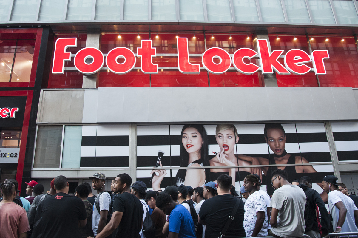 Foot Locker Store Front NYC