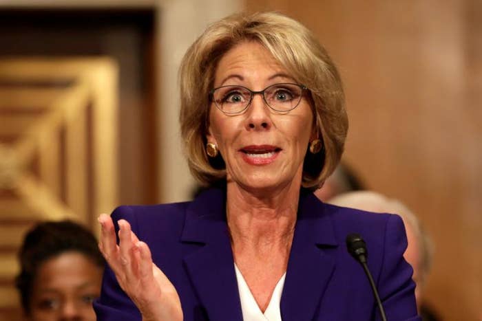 United States Secretary of Education Besty DeVos