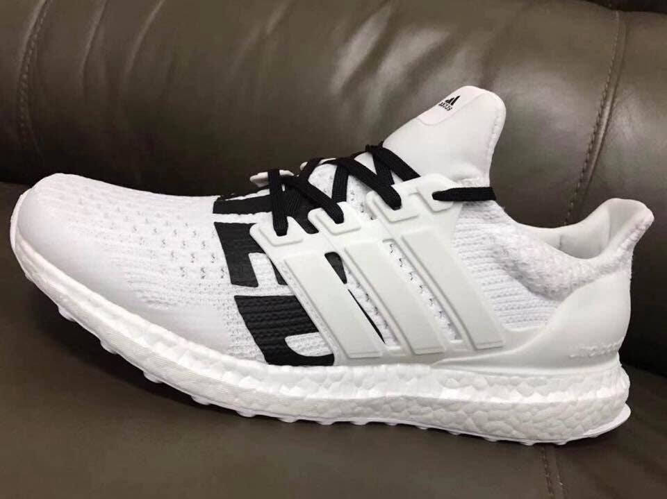 Undefeated Adidas Ultra Boost White Black 3