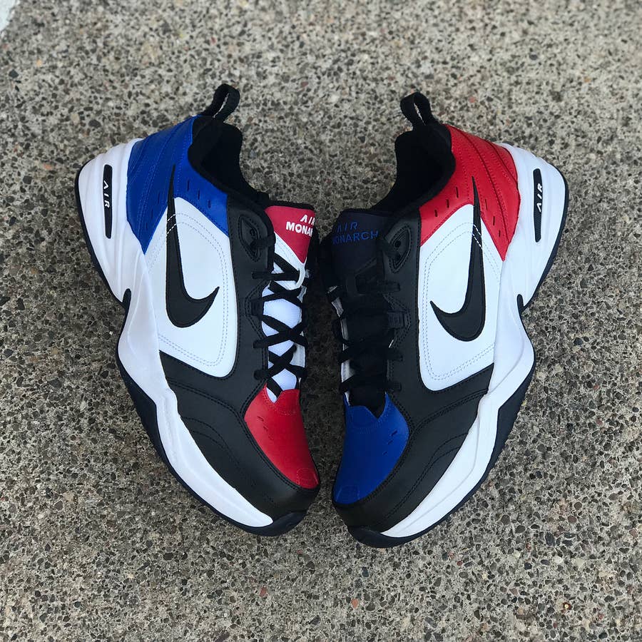 Nike Air Monarch Off-White Custom by True Blue - Nike Monarch Customs, Sole Collector