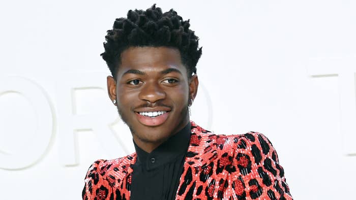 Lil Nas X attends Tom Ford AW20 Show at Milk Studios