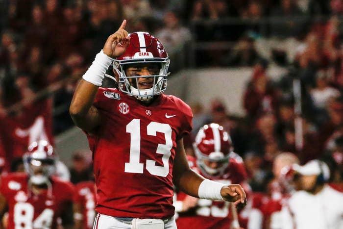 Tua Tugovailoa Alabama Tennessee 2019