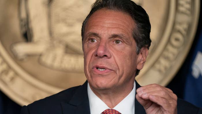 Governor Andrew Cuomo holds press briefing