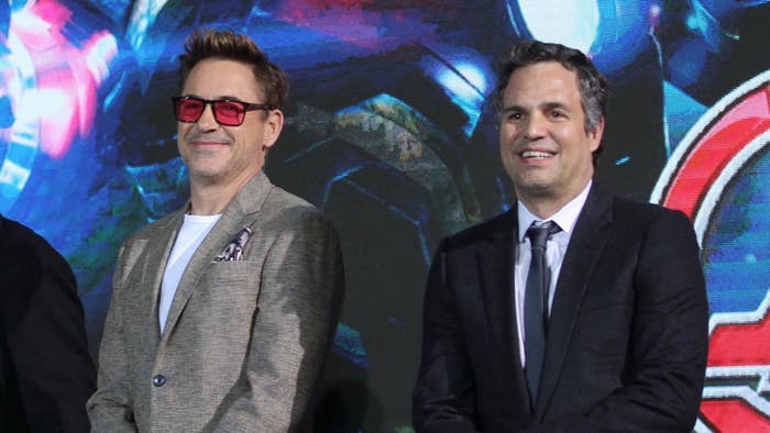 Robert Downey Jr. and Mark Ruffalo