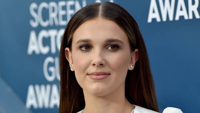 Millie Bobby Brown attends the 26th Annual Screen Actors Guild Awards