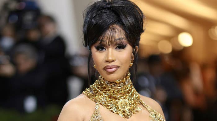 Cardi B at the 2022 Met Gala