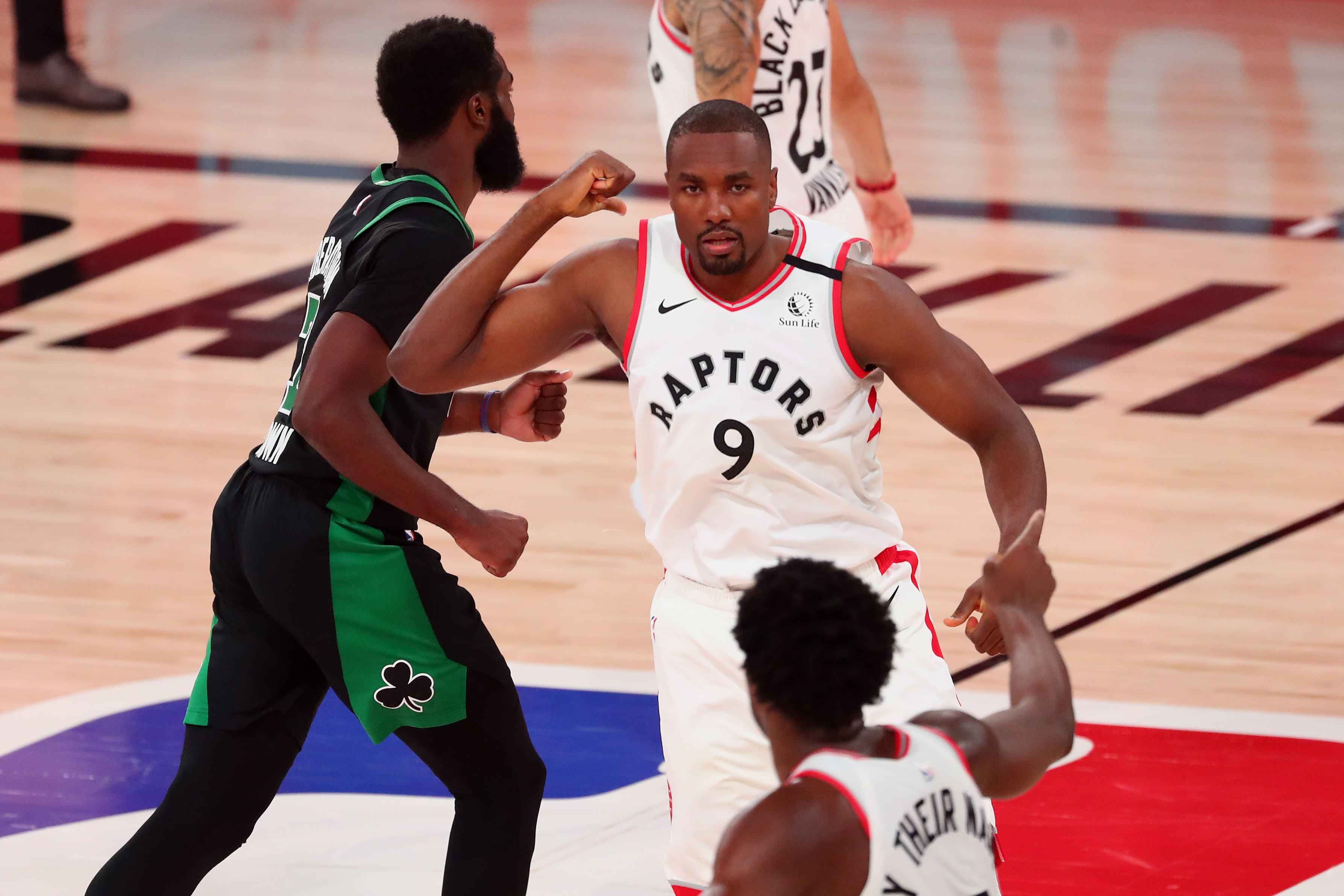 Serge Ibaka Raptors Celtics Playoffs 2020