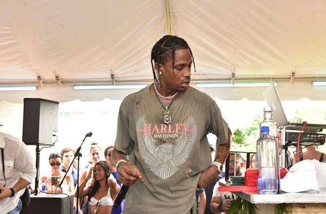 This is a photo of Travis Scott.