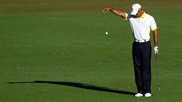 Tiger Woods Got Himself Penalized and Almost Disqualified at the Masters