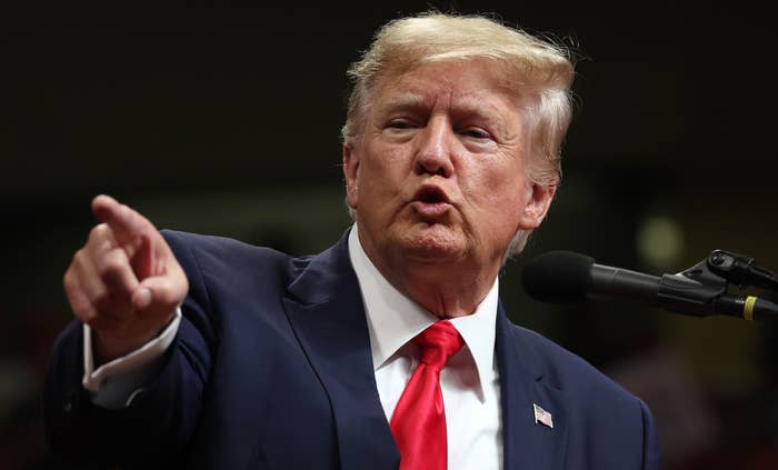 Former President Donald Trump speaks at 'Save America' rlaly