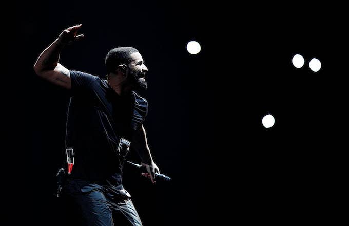 Drake on tour.