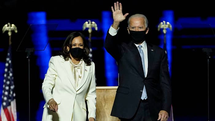 Joe Biden and Kamala Harris win presidency