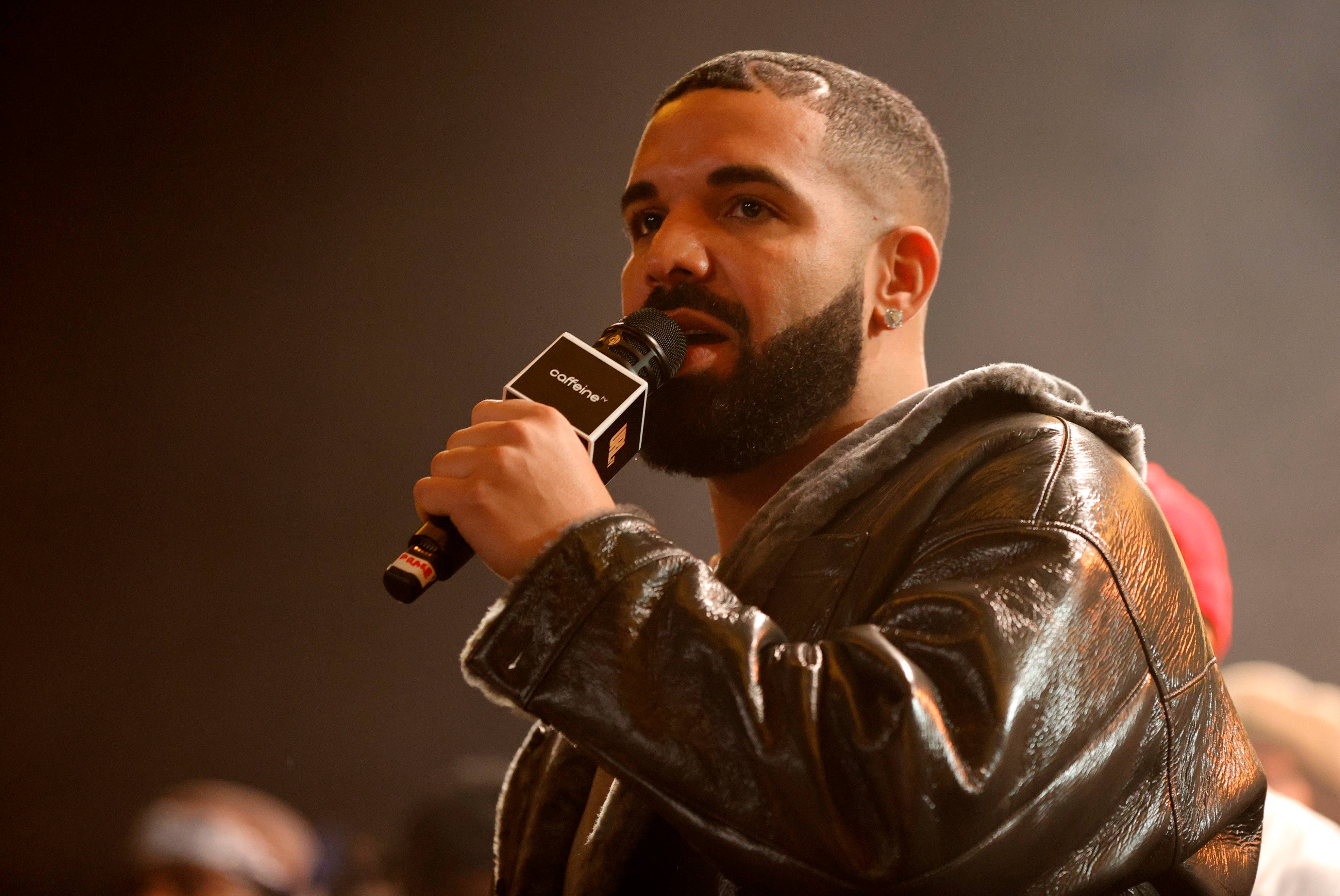 Drake during Till Death Do Us Part rap battle