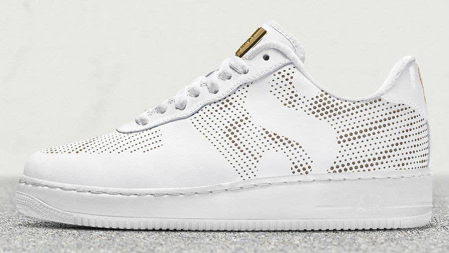 NIKEiD Air Force 1 Low Serena Williams Strong and Sure Wimbledon Profile