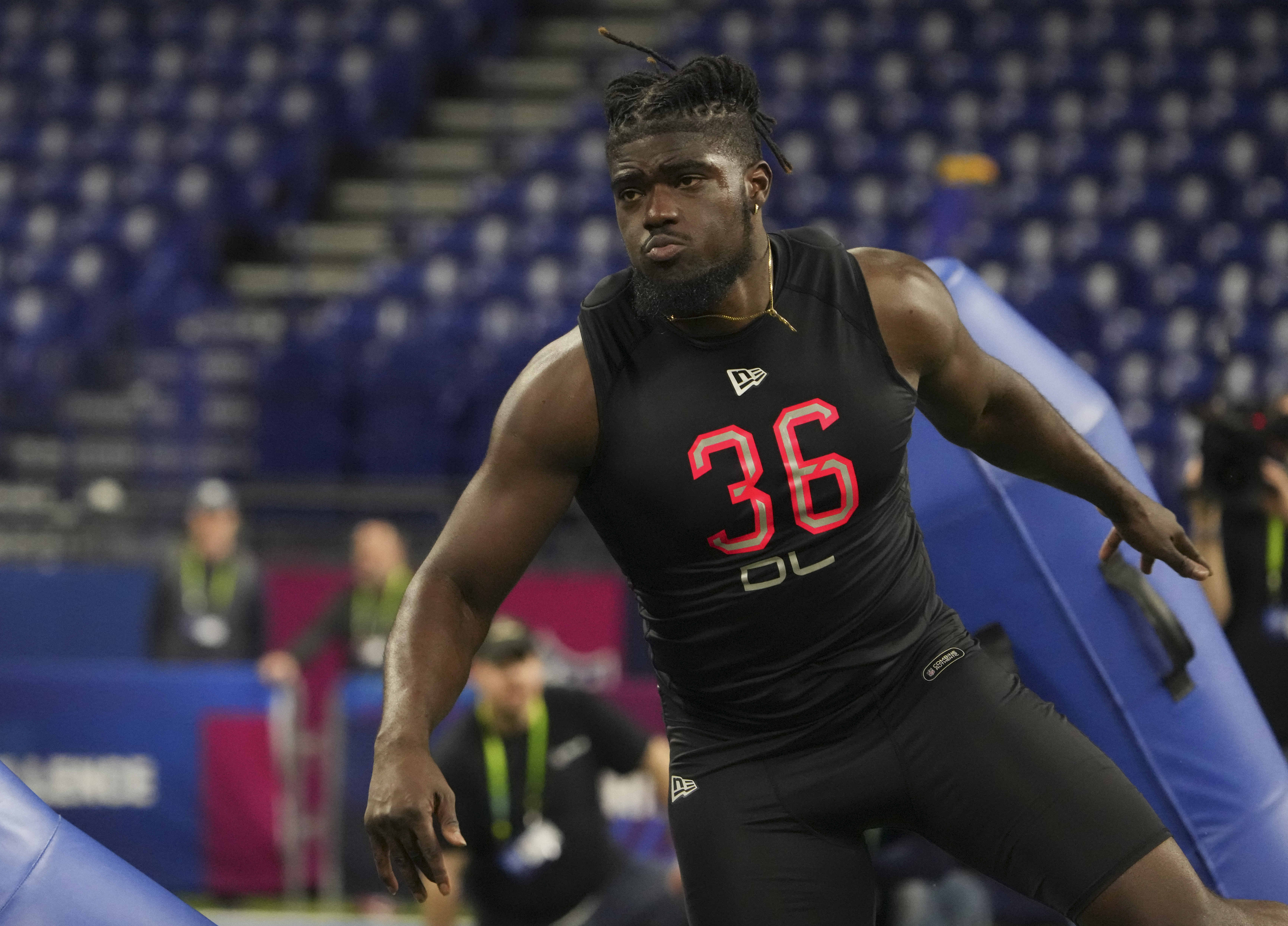 David Obajo NFL Combine 2022