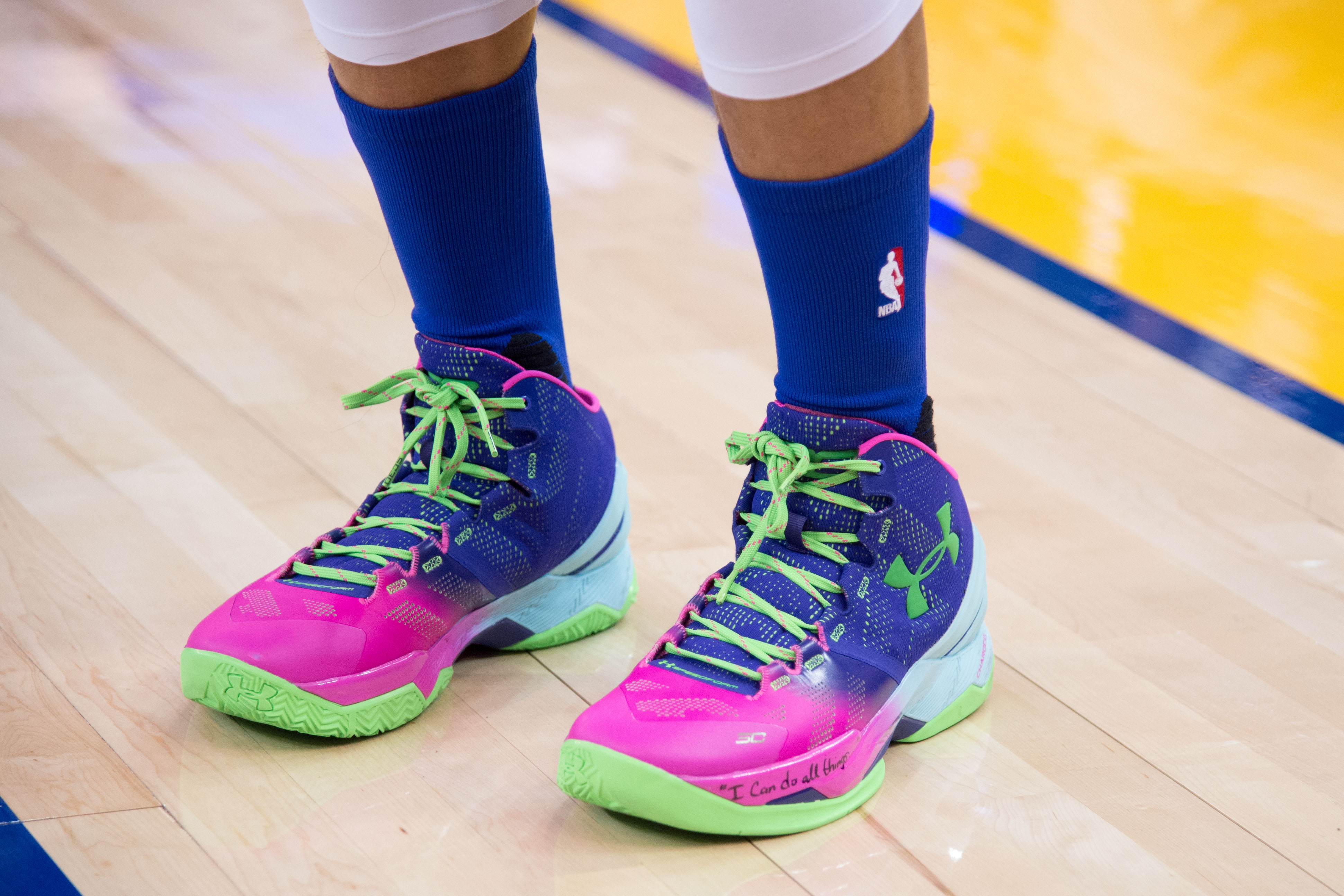 Steph Curry Under Armour Christmas Kicks