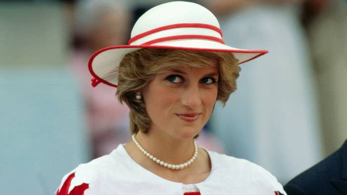 Diana, Princess of Wales during a state visit to Canada.