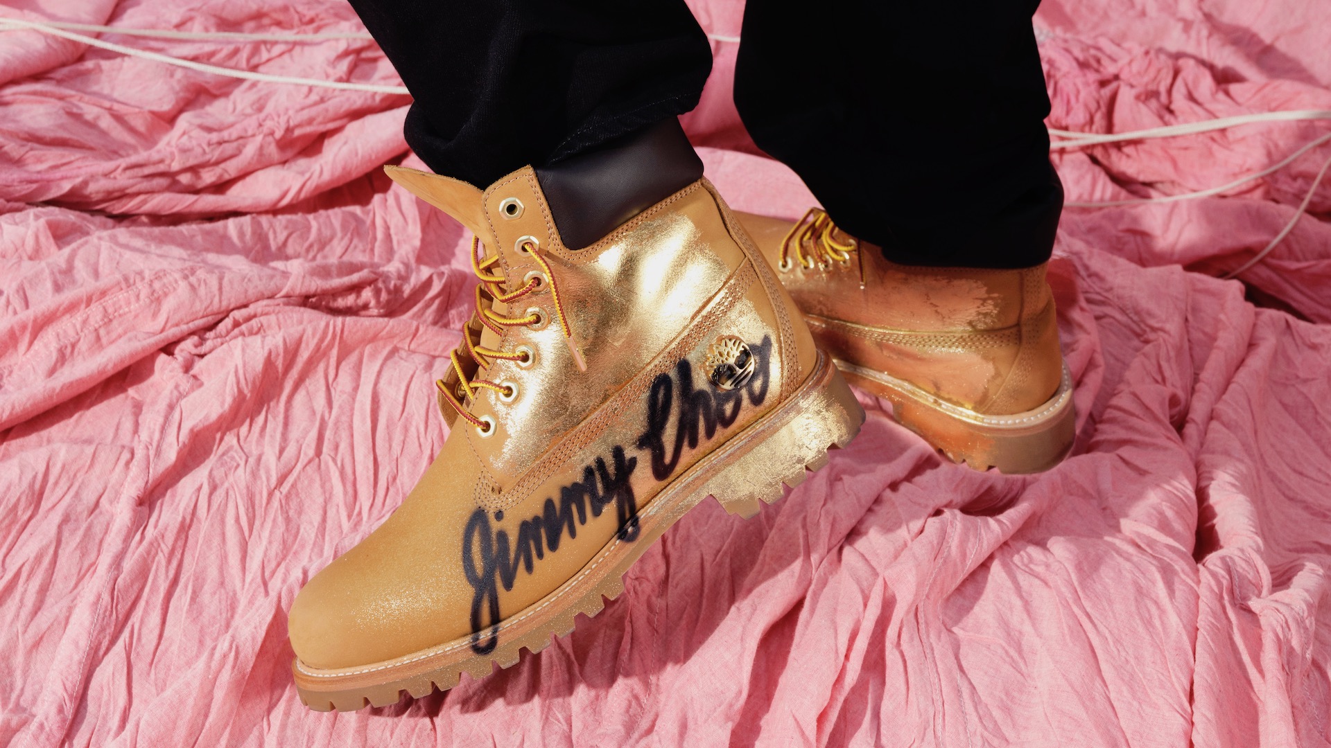 Jimmy Choo Metallic Gold Leather Belgravia High Top Sneakers Size 41 Jimmy  Choo | TLC