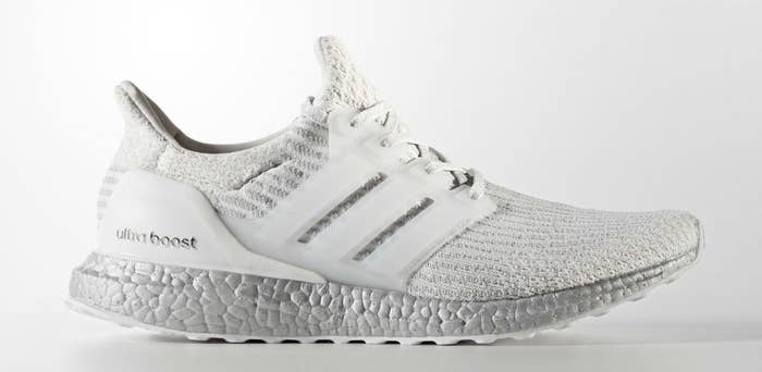 Adidas Ultra Boost Silver White
