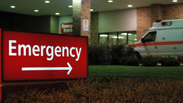 emergency room is pictured