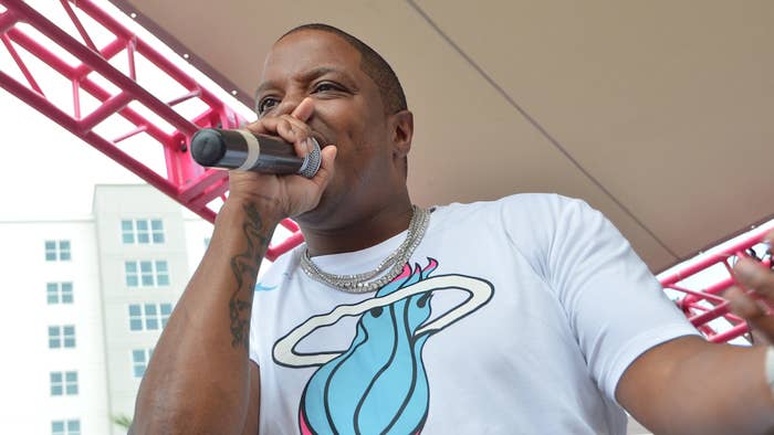 Recording artist Mase performs at the Flamingo Go Pool Dayclub at Flamingo Las Vegas