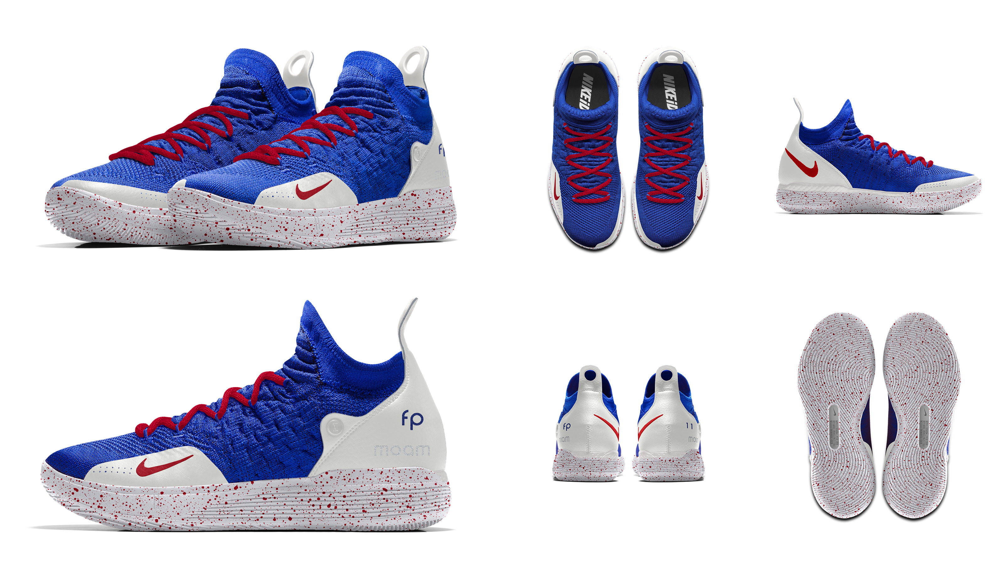 NikeID KD 11 Frank Ntilikina &#x27;France&#x27; PE