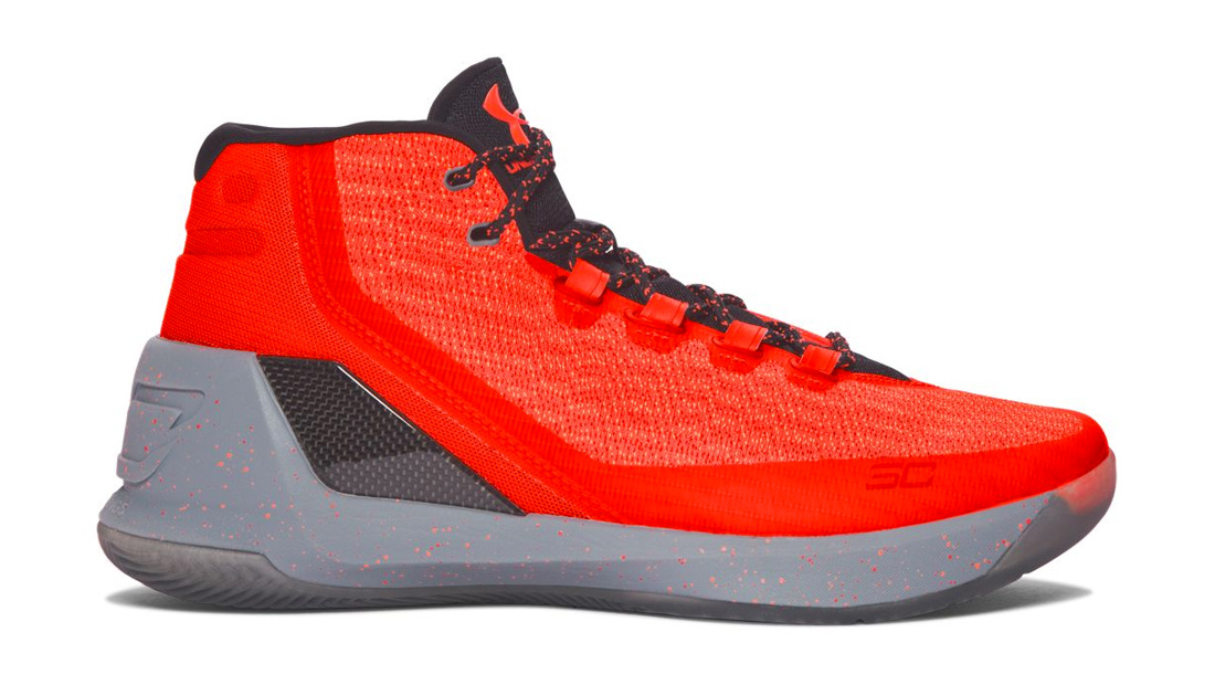 Under Armour Curry 3 Red Hot Santa Profile 1274061 810