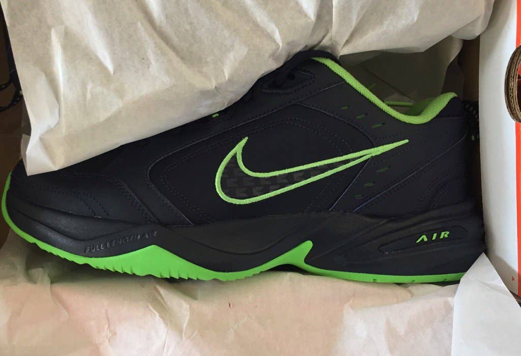 Pete Carroll Nike Air Monarch Color Rush Exclusive