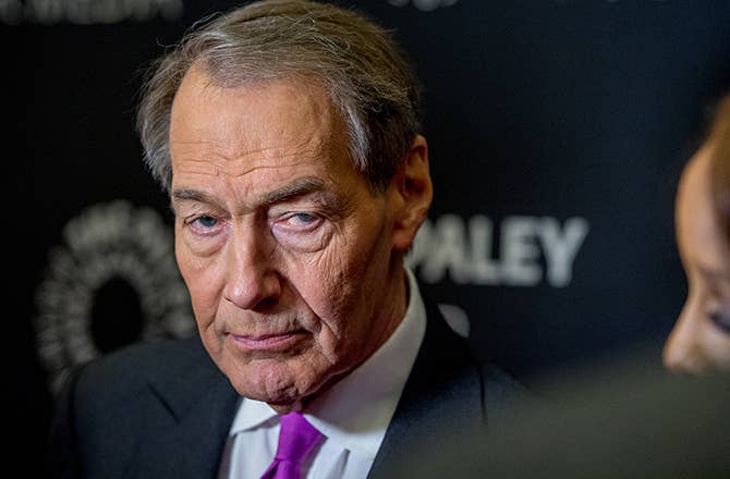This is a photo of Charlie Rose.